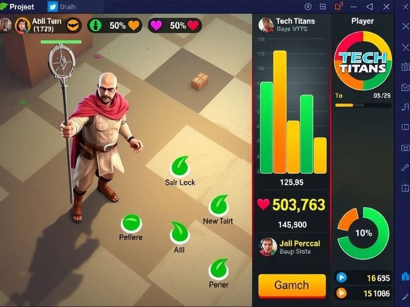 Tech Titans India community event and player interaction